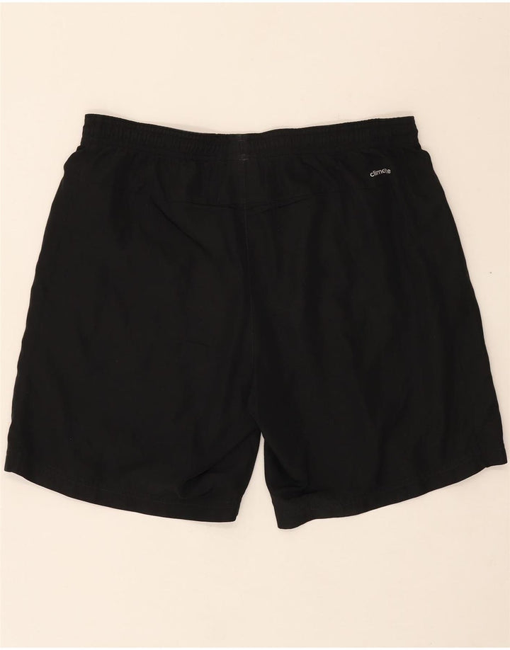 ADIDAS Mens Sport Shorts Large  Black Polyester Vintage Adidas and Second-Hand Adidas from Messina Hembry 