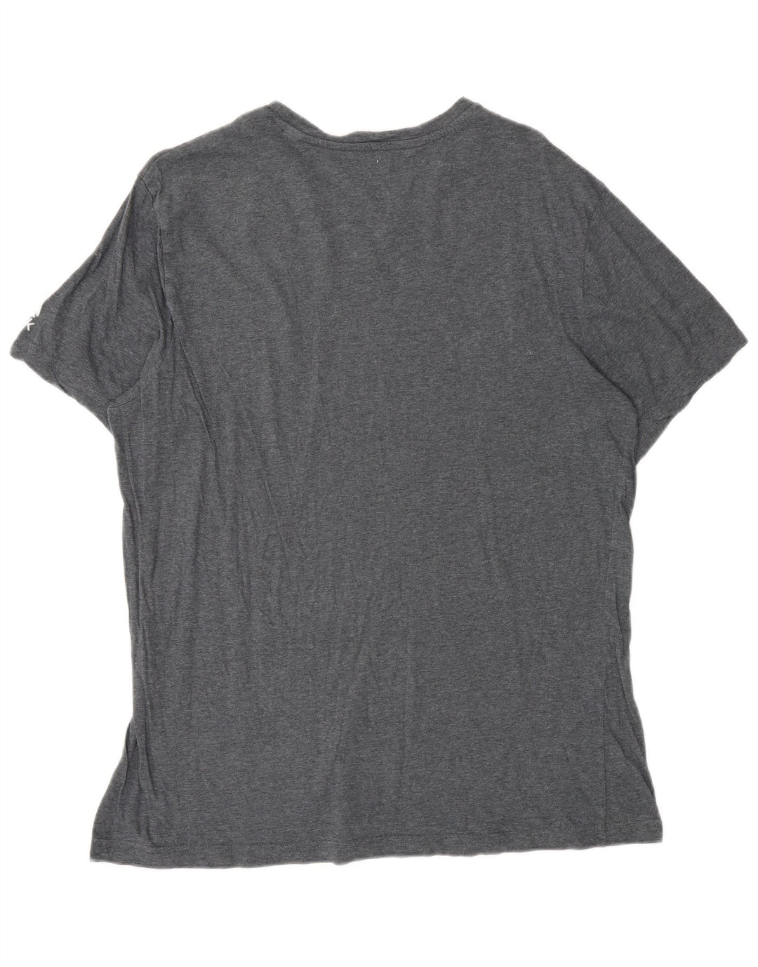 Reebok Mens Graphic T-Shirt Top Large Grey
