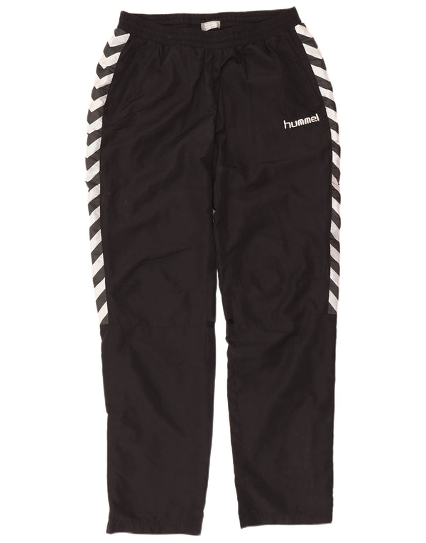 HUMMEL Mens Graphic Tracksuit Trousers Medium  Black Polyester