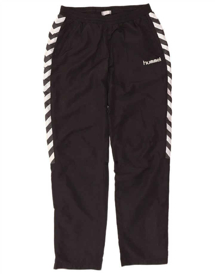 HUMMEL Mens Graphic Tracksuit Trousers Medium  Black Polyester