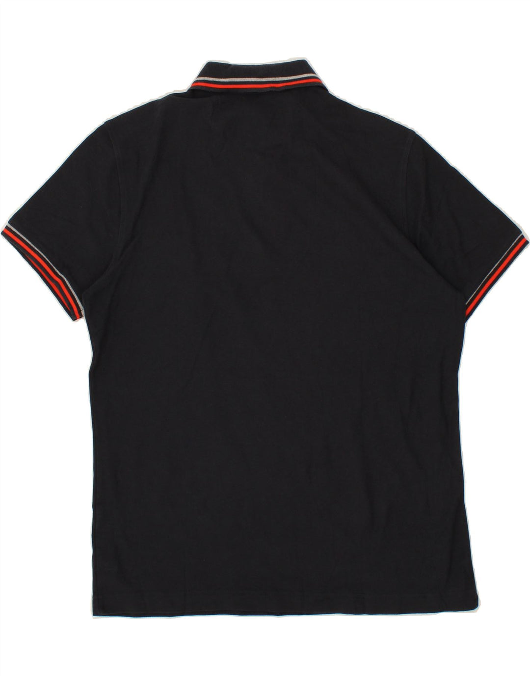 LOTTO Mens Polo Shirt XL Black Vintage Lotto and Second-Hand Lotto from Messina Hembry 