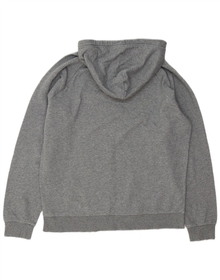 Under Armour Mens Hoodie Jumper Medium Grey Cotton