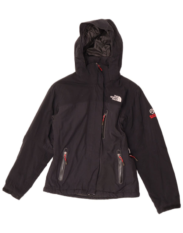 The North Face Womens Hyvent Hooded Windbreaker Jacket UK 6 XS Black