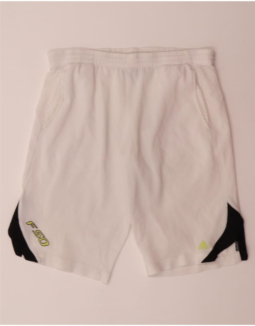 ADIDAS Mens Clima 365 Sport Shorts Medium  White Colourblock Polyester