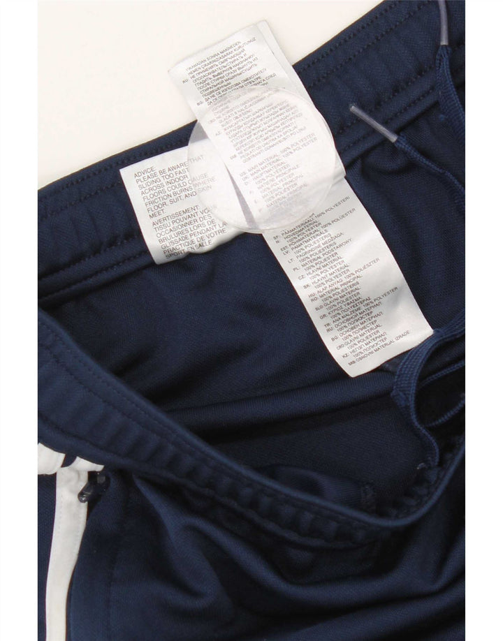 Adidas Mens Climalite Tracksuit Trousers Small Navy Blue Polyester