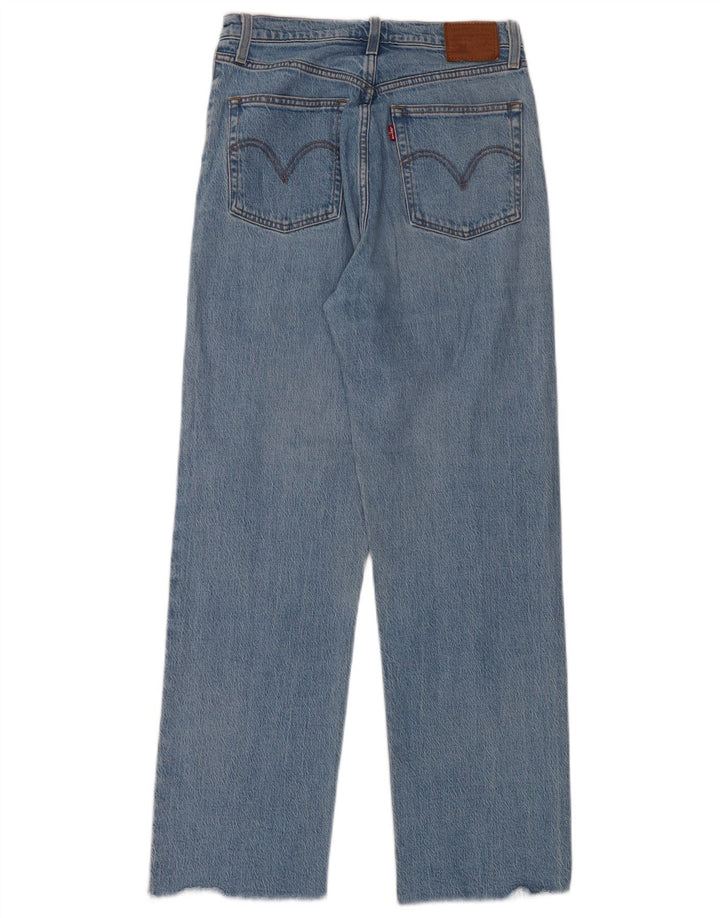 Levi's Womens Ribcage Straight Jeans W29 L30 Blue