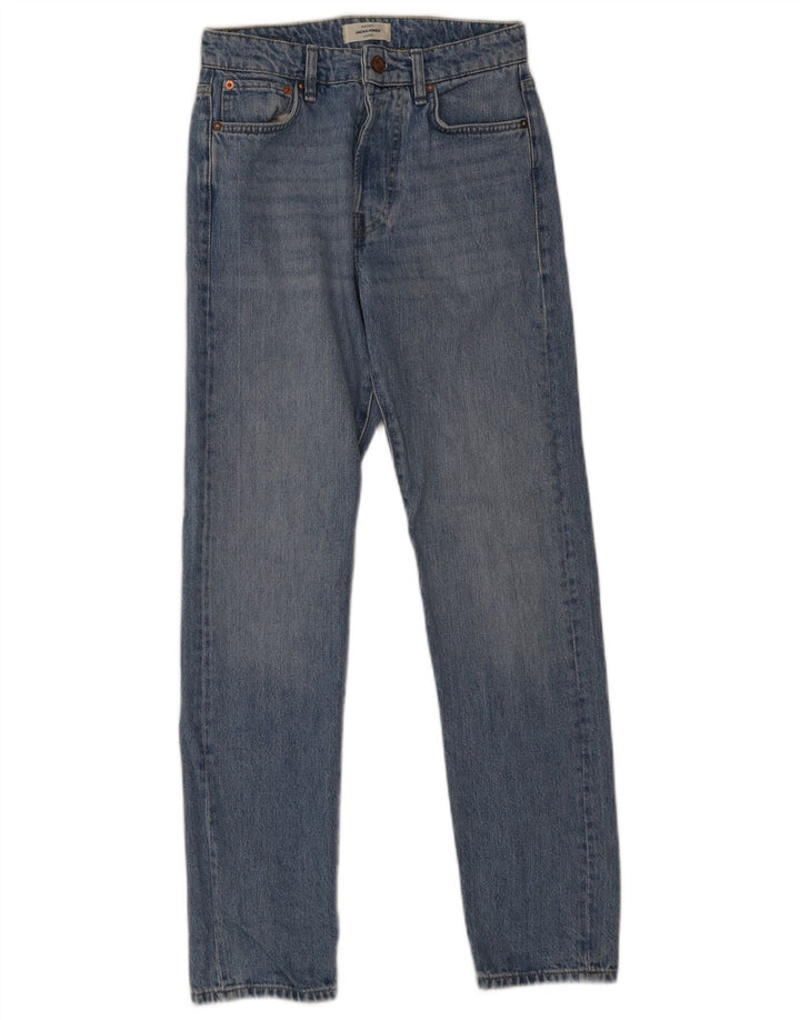 Jack & Jones Mens Slim Jeans W27 L32 Blue Cotton