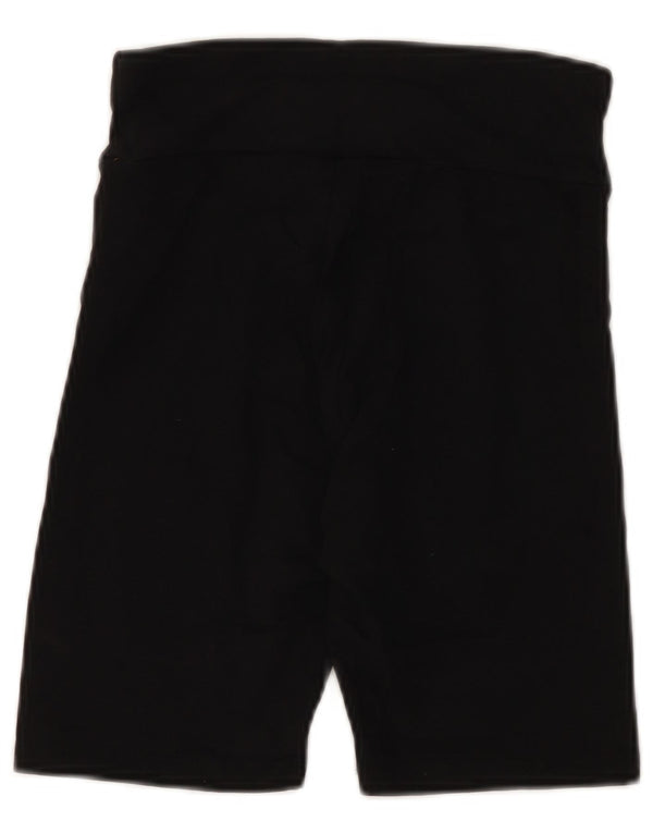 PUMA Womens Sport Shorts UK 4 XS  Black Cotton