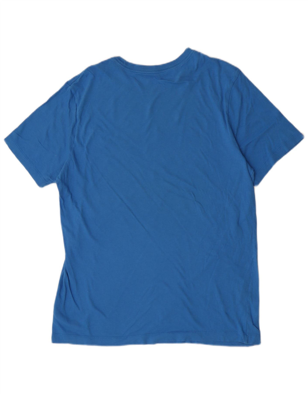 Nike Mens Graphic T-Shirt Top Large Blue Cotton