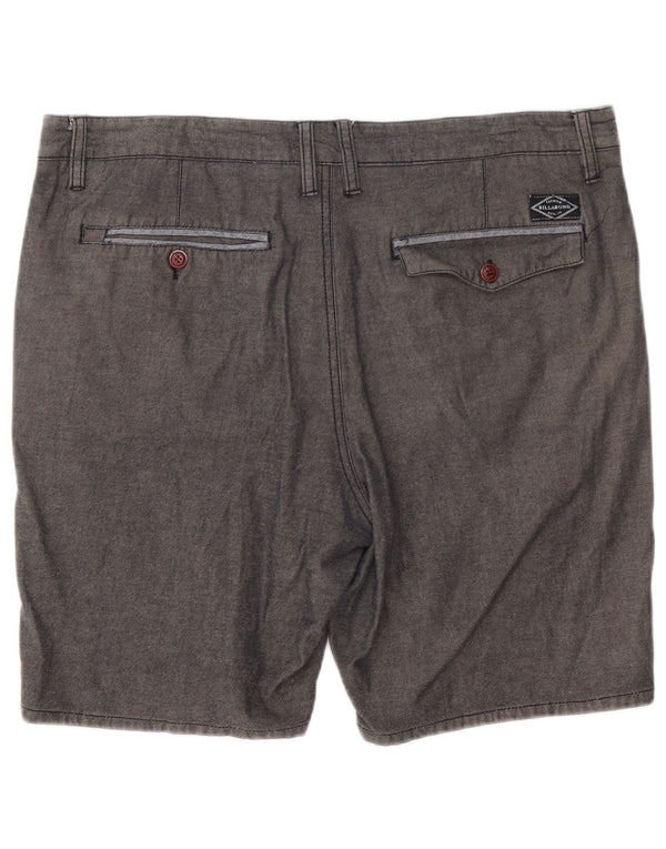 Billabong Mens Chino Shorts W36 Large Grey Cotton