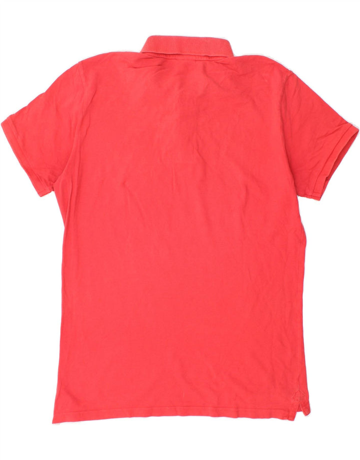 DIADORA Mens Polo Shirt Large Red Vintage Diadora and Second-Hand Diadora from Messina Hembry 