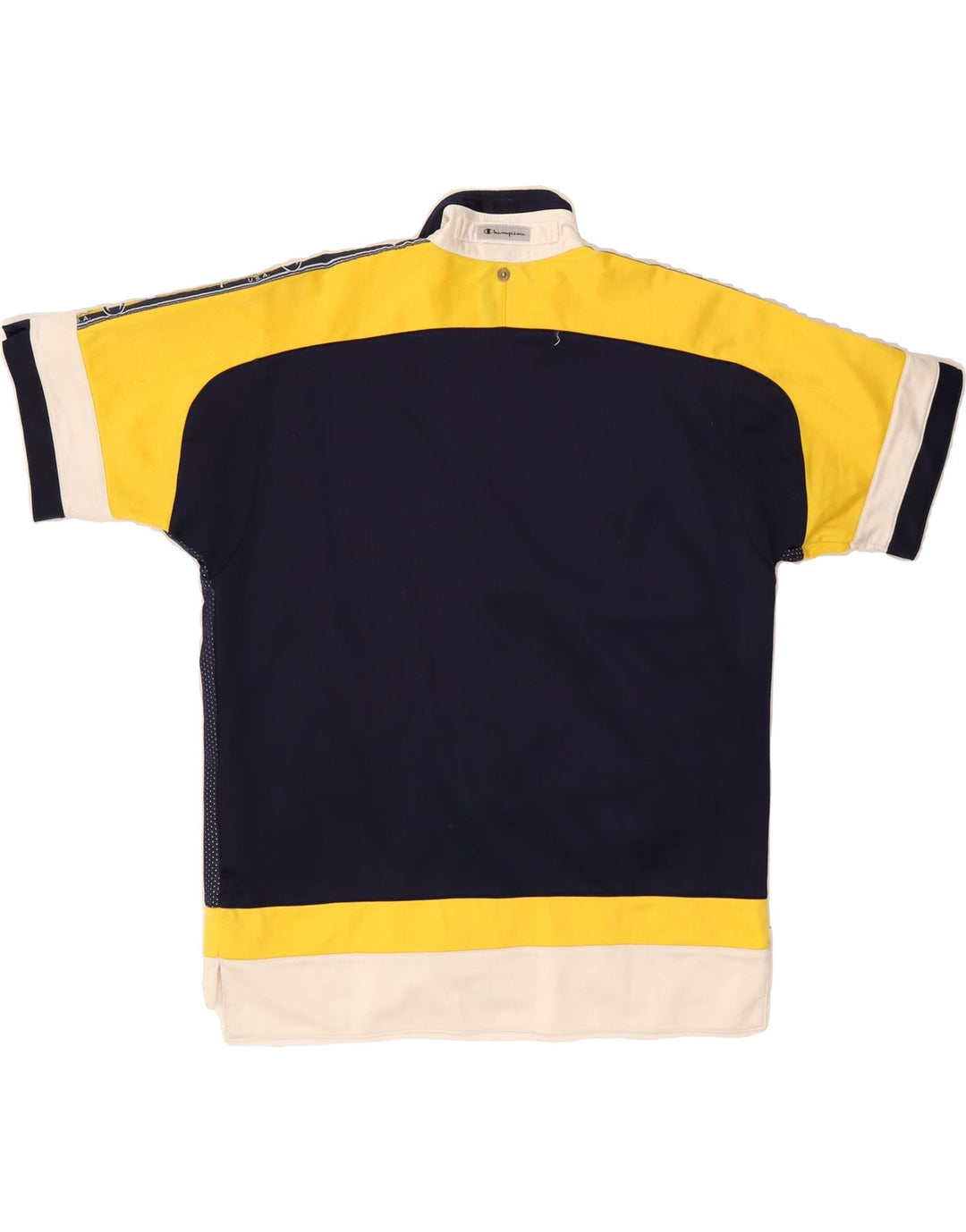 CHAMPION Boys Graphic Tracksuit Top Jacket 11-12 Years Navy Blue Vintage Champion and Second-Hand Champion from Messina Hembry 