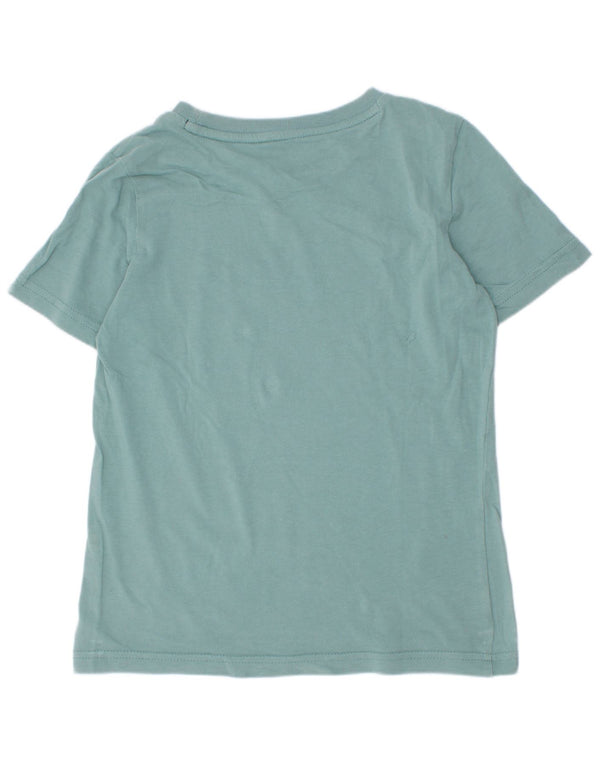 Puma Boys Graphic T-Shirt Top 7-8 Years Blue