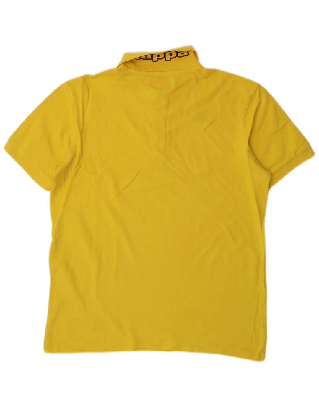Kappa Mens Graphic Polo Shirt Large Yellow