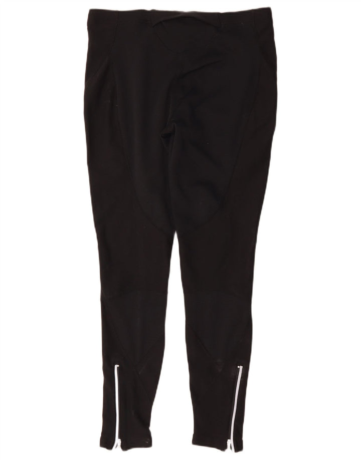 Nike Womens Leggings US 8/10 Medium Black Polyester