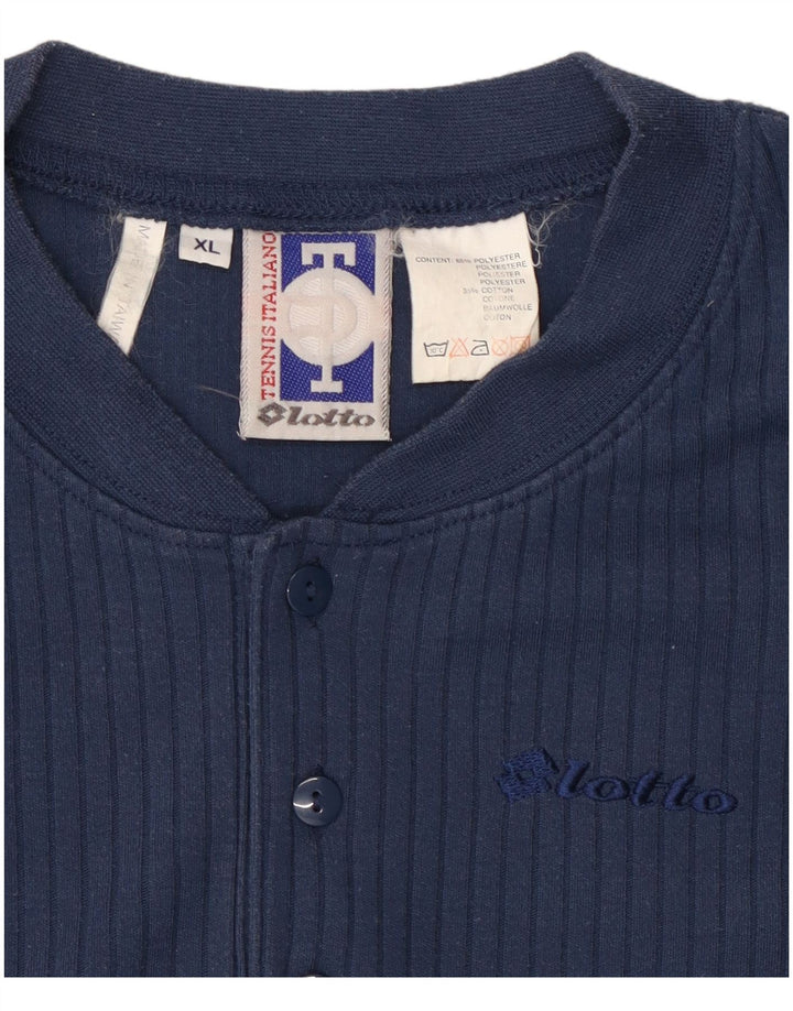 Lotto Womens Vest Top UK 18 XL Navy Blue Polyester