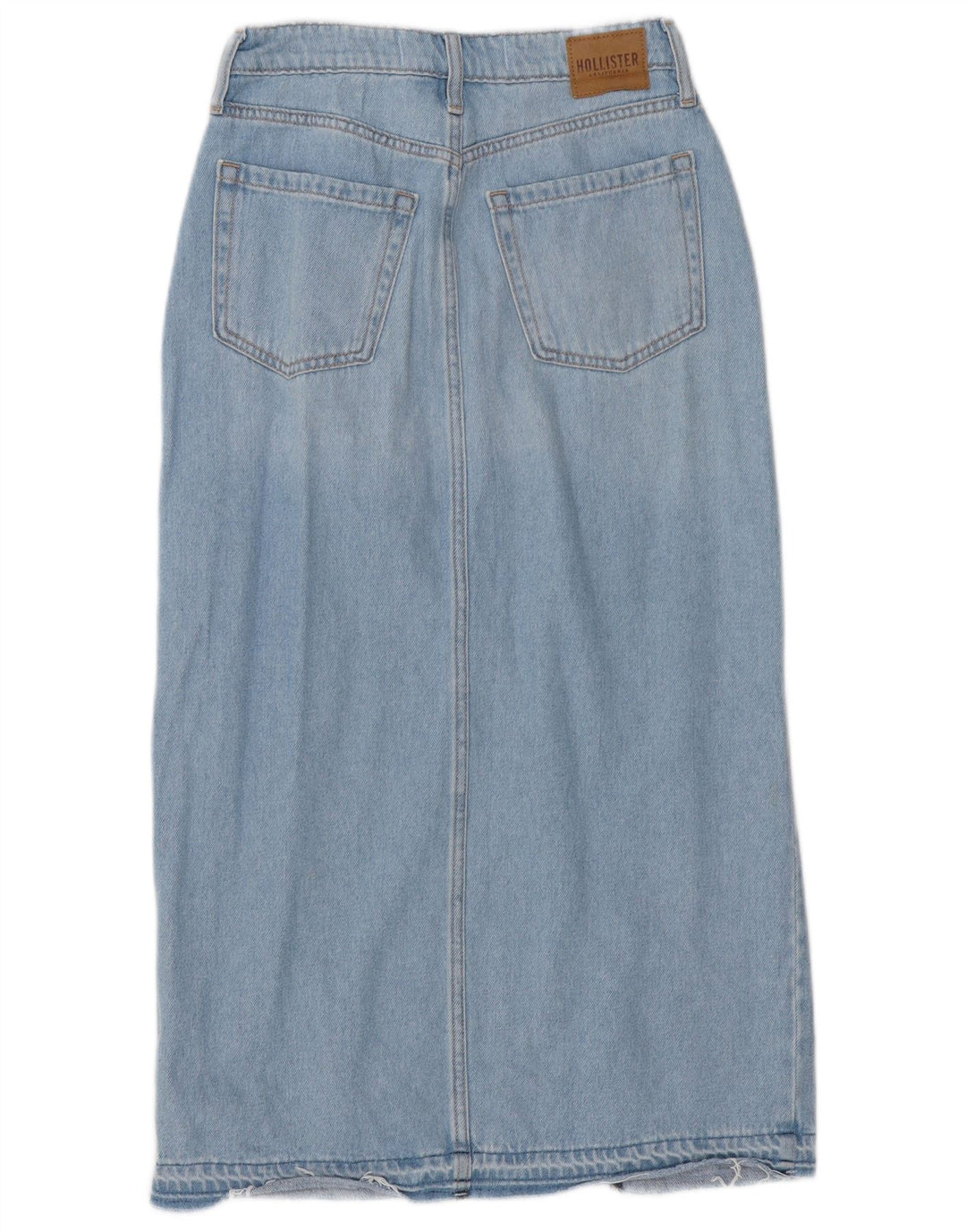 HOLLISTER Womens Denim Skirt US 2 XS W26  Blue Cotton
