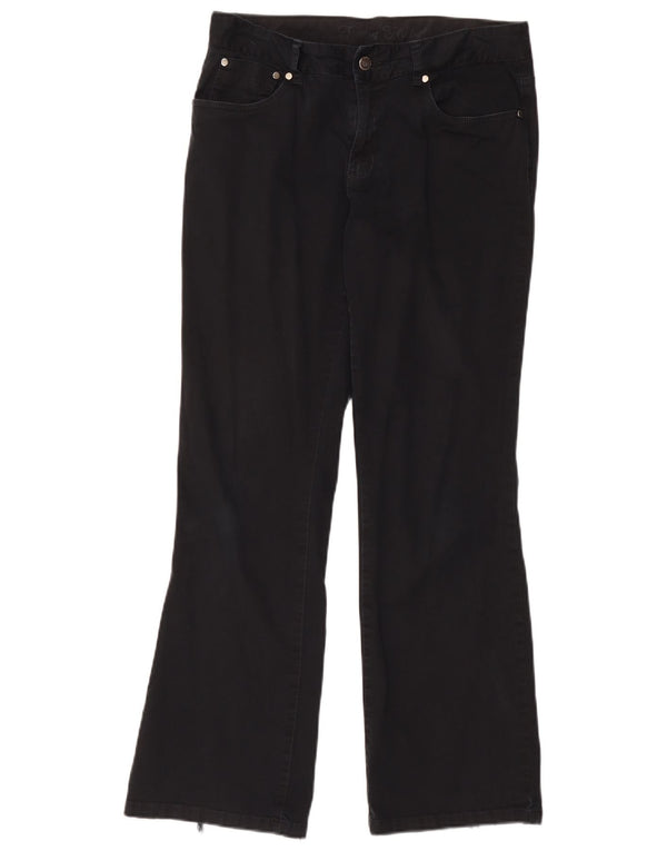 Tommy Hilfiger Womens Bootcut Jeans US 10 Large W32 L31 Black Cotton