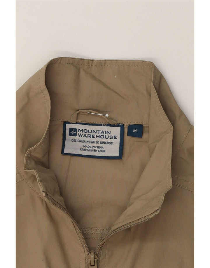 MOUNTAIN WAREHOUSE Mens Utility Gilet UK 38 Medium Beige Polyester Vintage Mountain Warehouse and Second-Hand Mountain Warehouse from Messina Hembry 