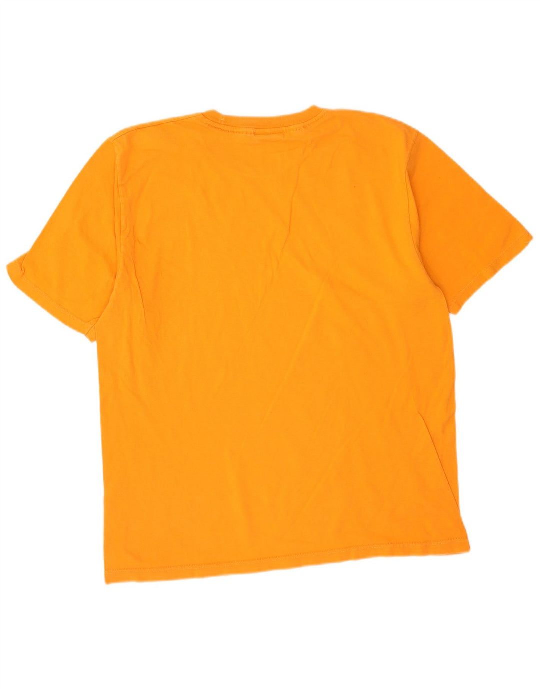 Champion Mens T-Shirt Top Large Orange