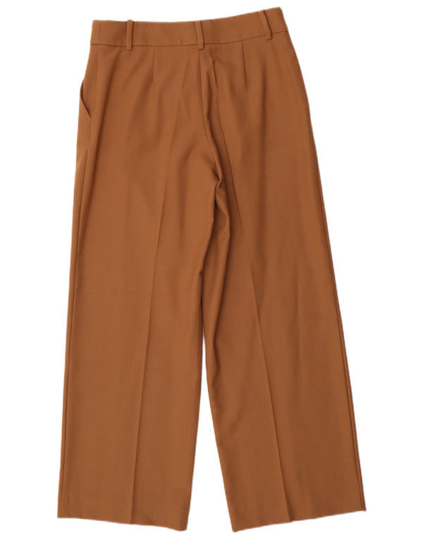 Luisa Spagnoli Womens Pegged Suit Trousers IT 42 Medium W30 L29 Brown