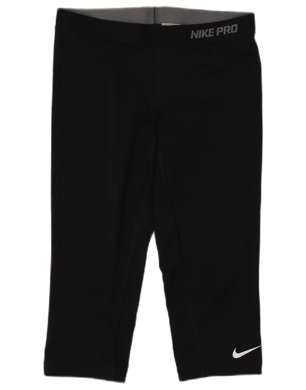 Nike Womens Capri Leggings UK 12 Medium Black