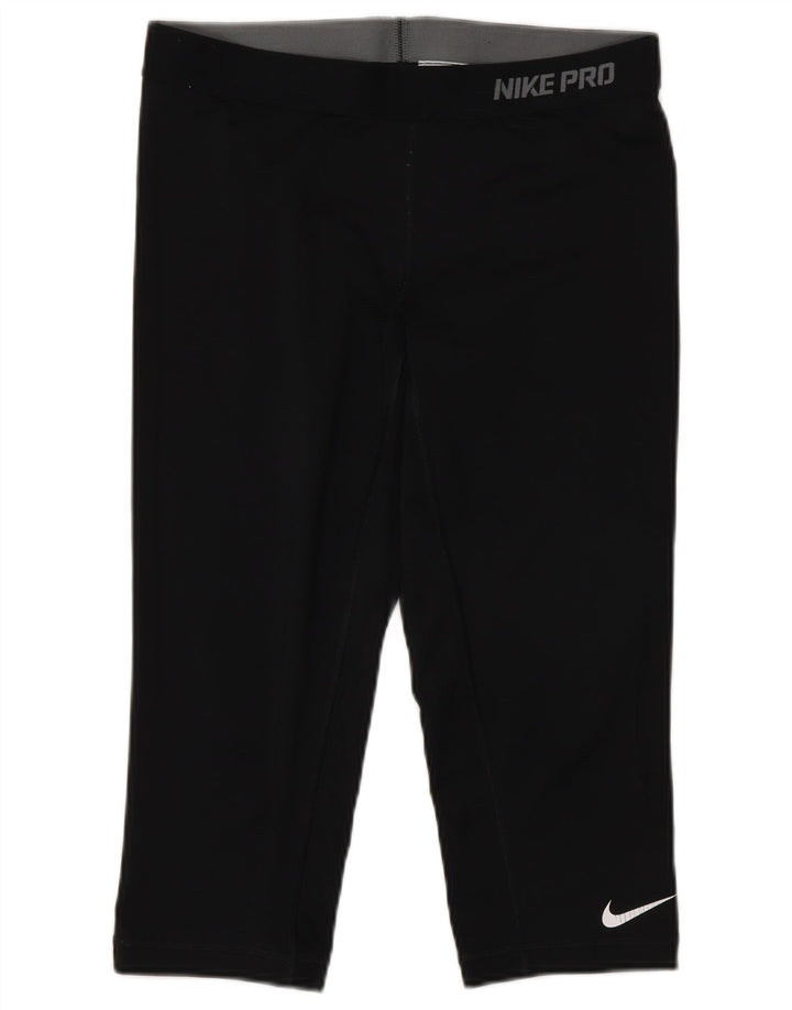Nike Womens Capri Leggings UK 12 Medium Black