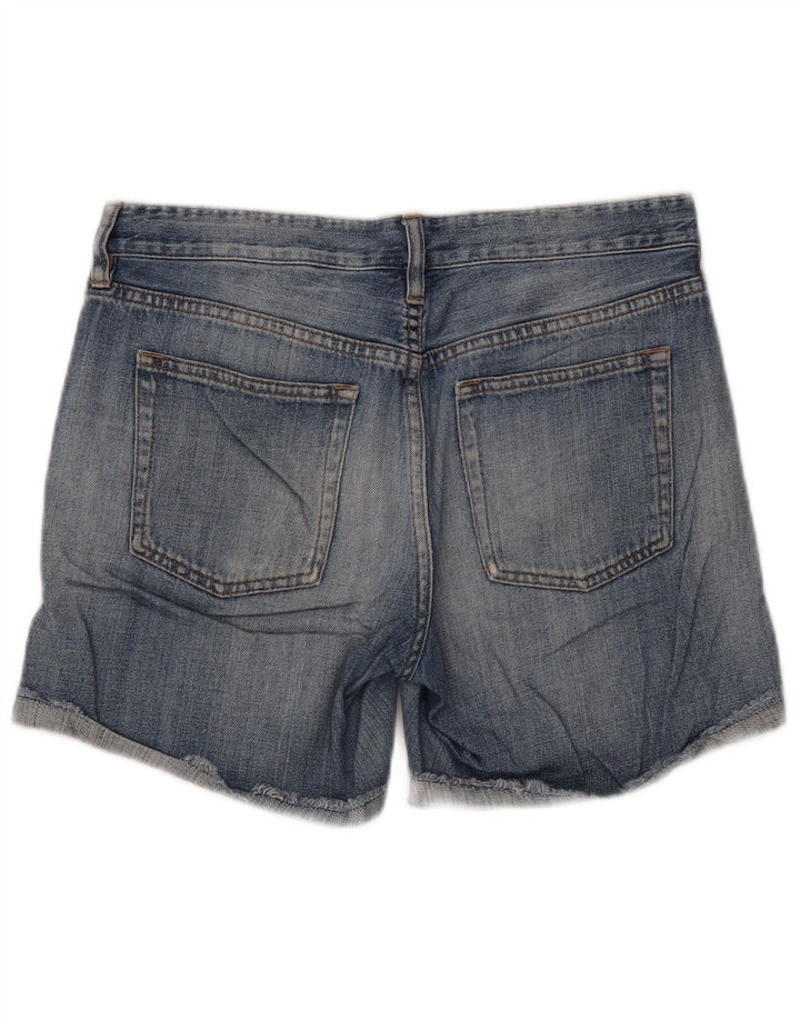 J. CREW Womens Denim Shorts W27 Small  Blue Cotton