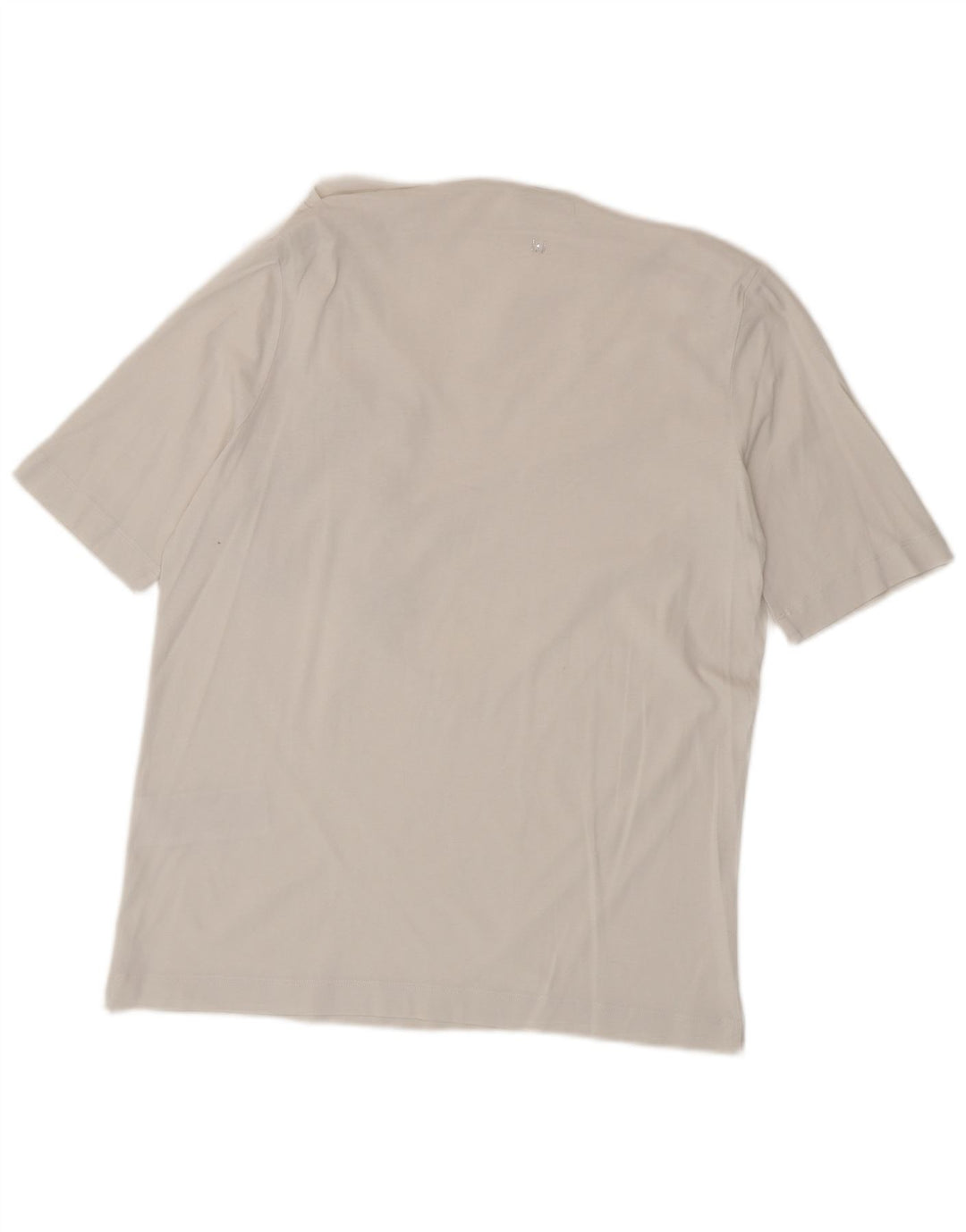 Liu Jo Womens Graphic T-Shirt Top IT 42 Medium White Cotton