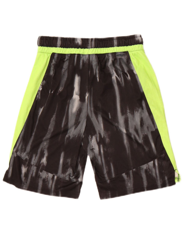 Russell Athletic Boys Sport Shorts 14-15 Years XL  Black Tie Dye Polyester
