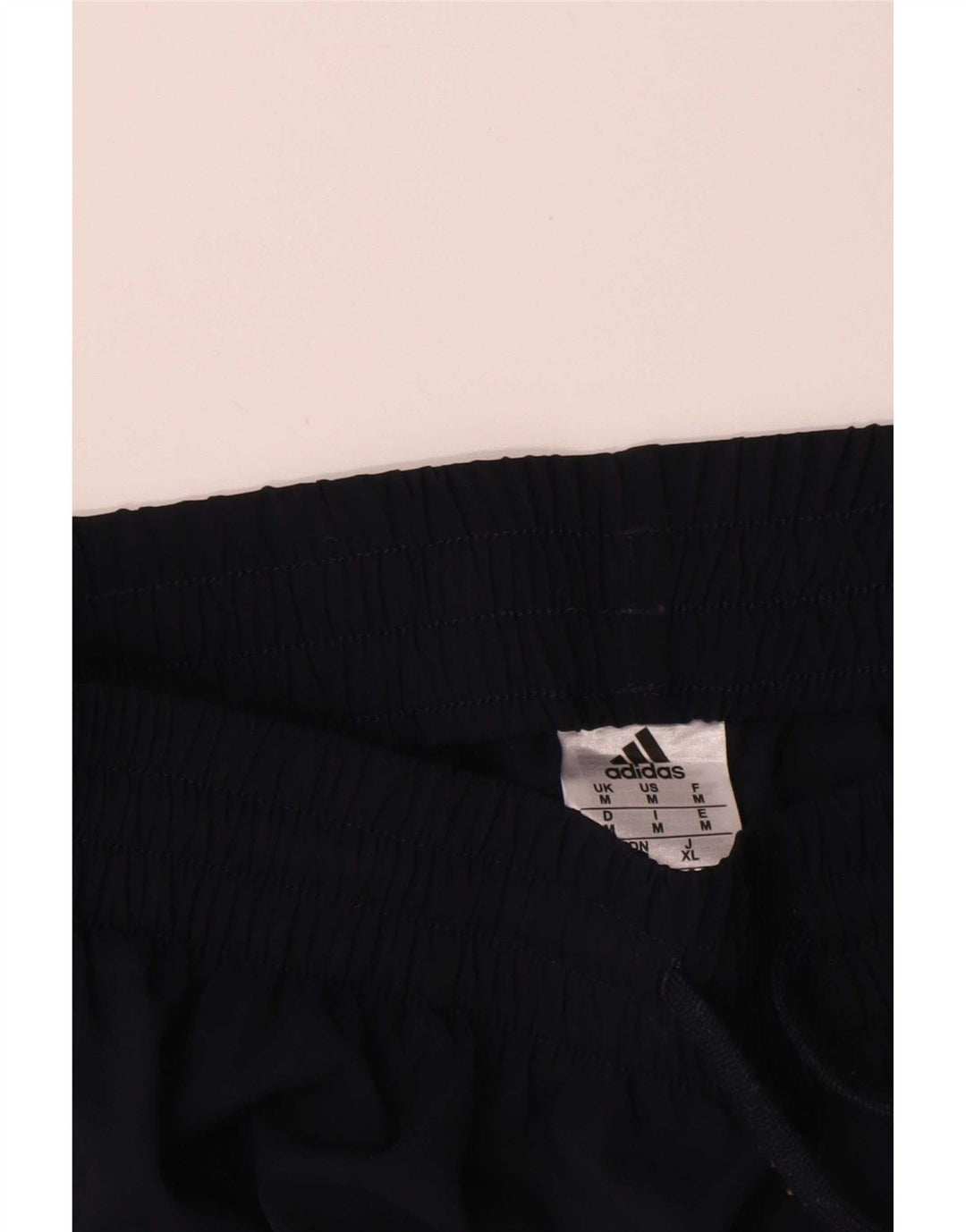 Adidas Mens Tracksuit Trousers Medium Navy Blue Polyester