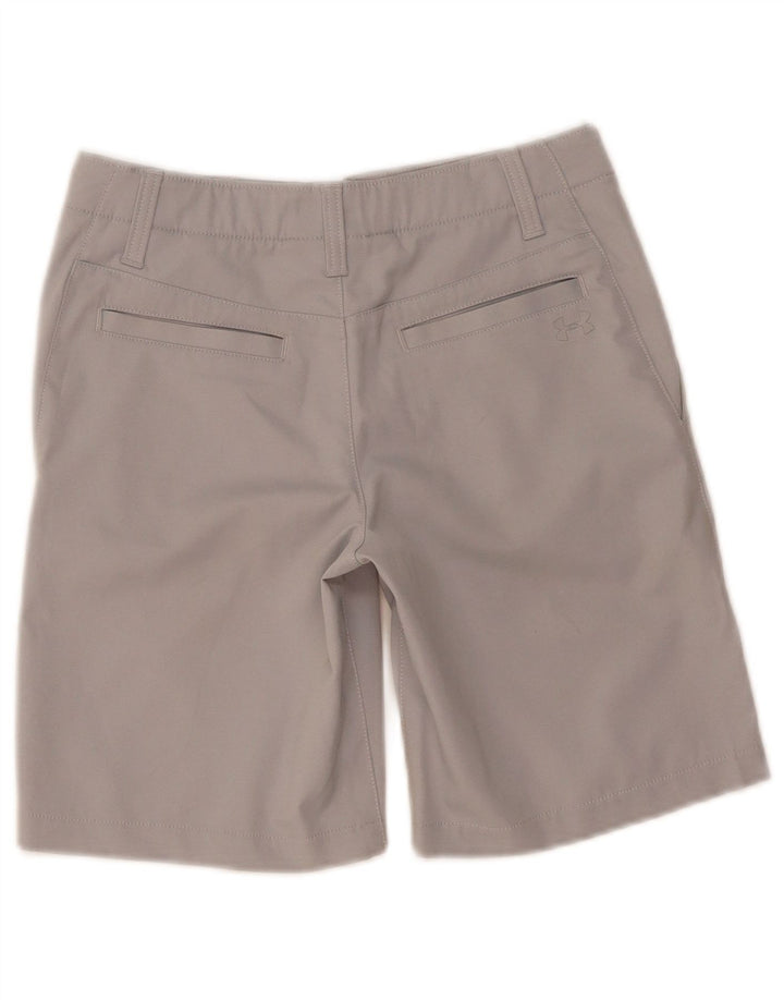 UNDER ARMOUR Boys Chino Shorts 11-12 Years W26  Grey