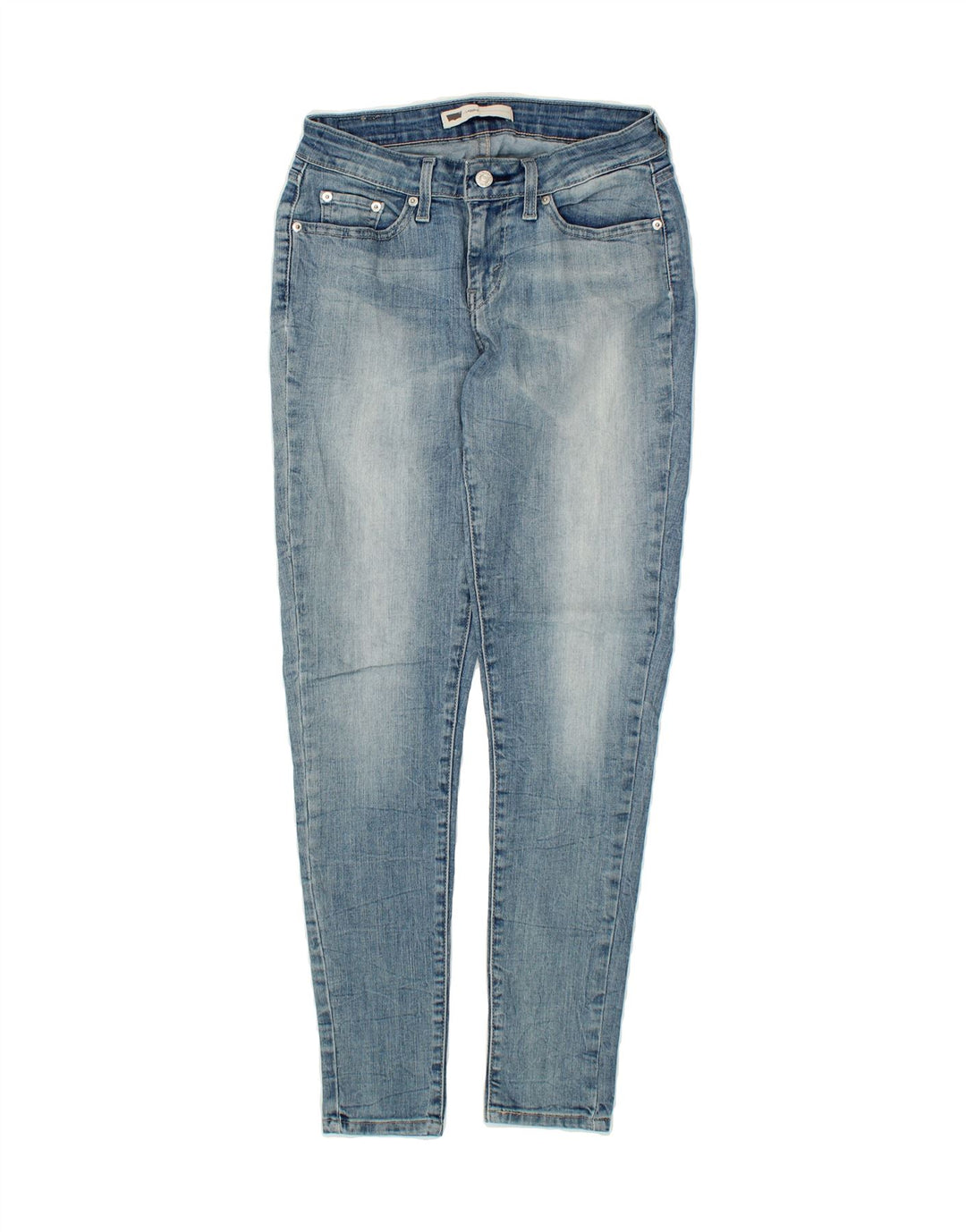 LEVI'S Womens Legging Jeans W28 L30 Blue Cotton Vintage Levi's and Second-Hand Levi's from Messina Hembry 