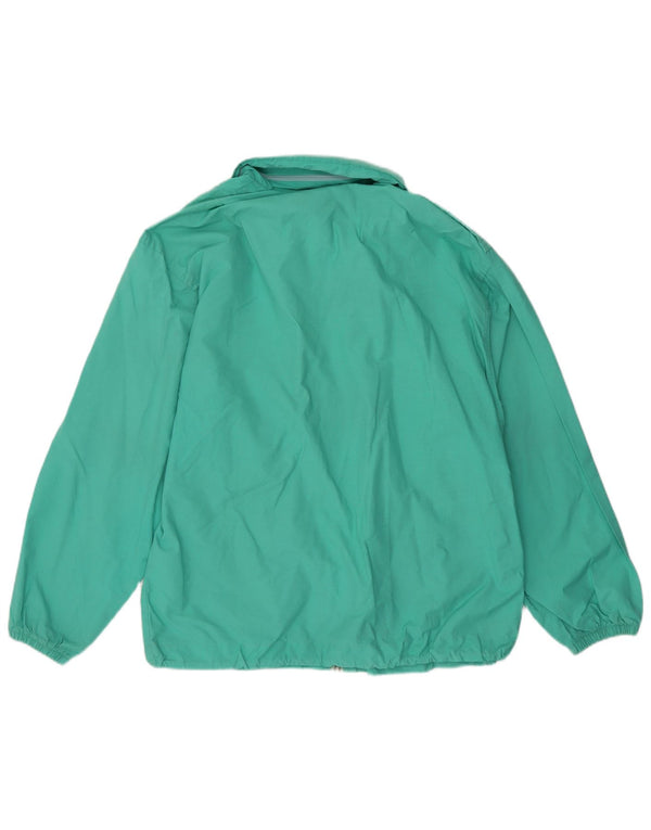 DOLOMITEN Mens Hooded Utility Jacket UK 42 XL Turquoise