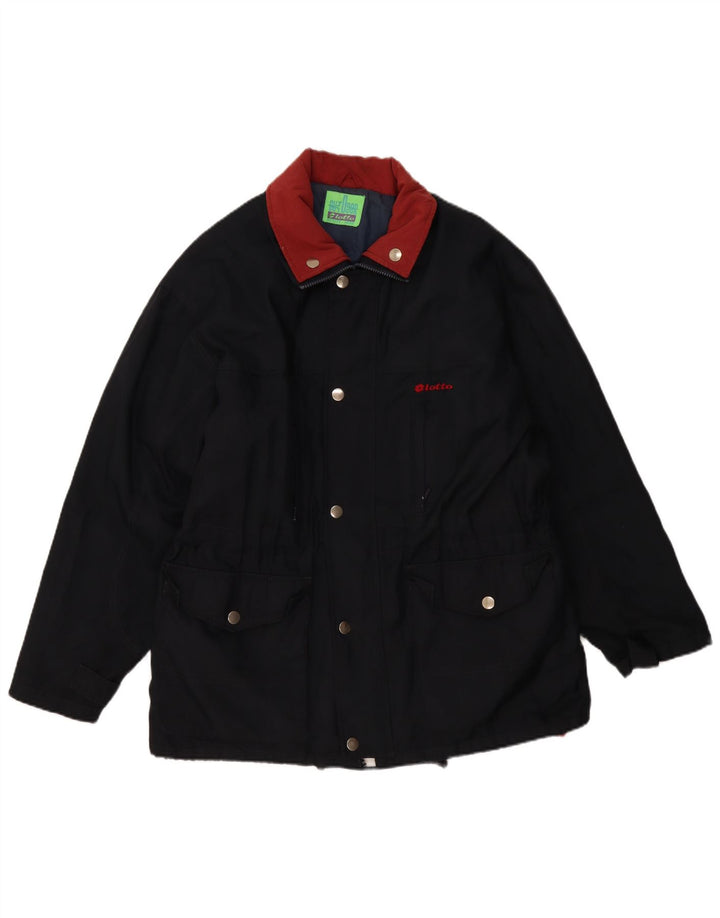 Lotto Mens Utility Jacket UK 42 XL Navy Blue