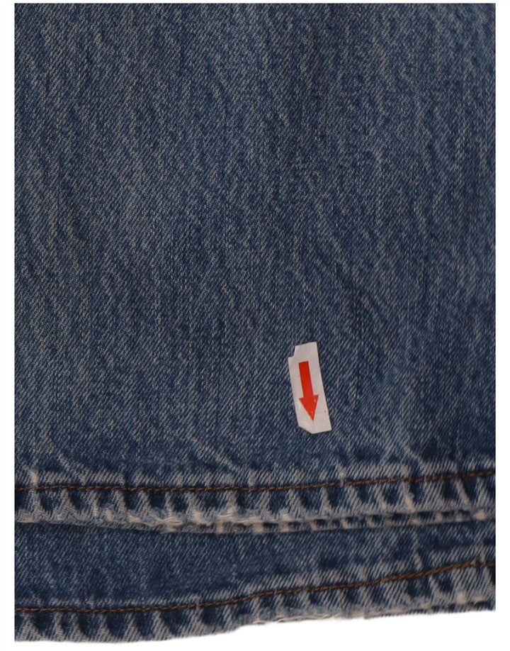 Levi's Mens 501 Straight Jeans W30 L32 Blue Cotton