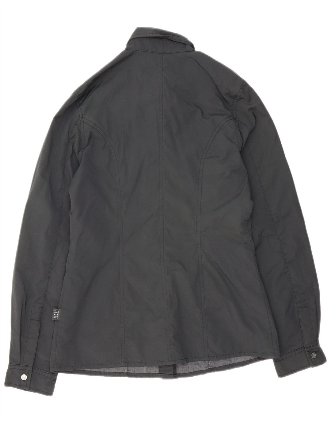 LES COPAINS Womens Shirt IT 42 Medium Grey