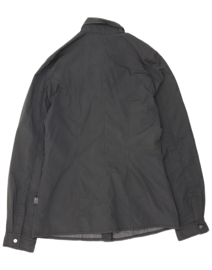 LES COPAINS Womens Shirt IT 42 Medium Grey