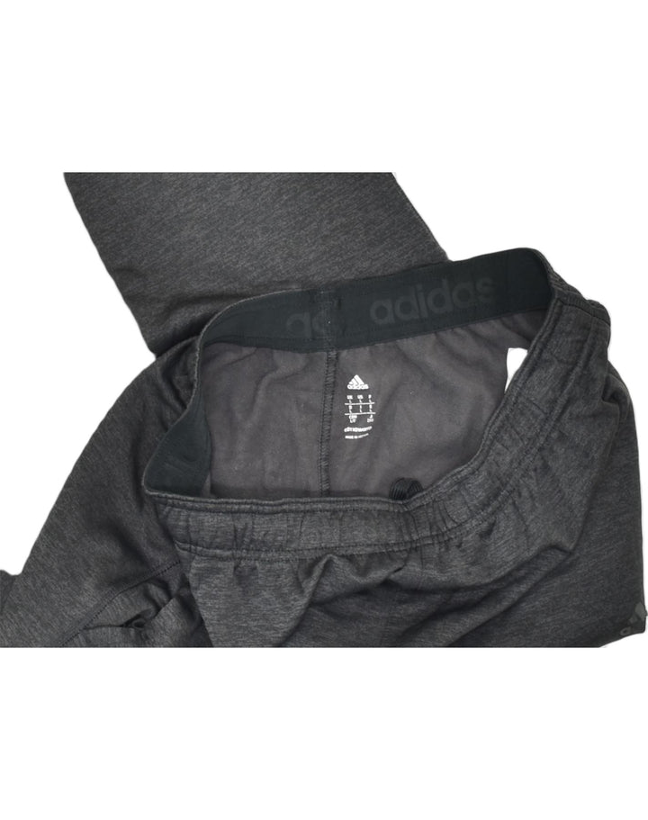 ADIDAS Mens Tracksuit Trousers Large Grey Polyester