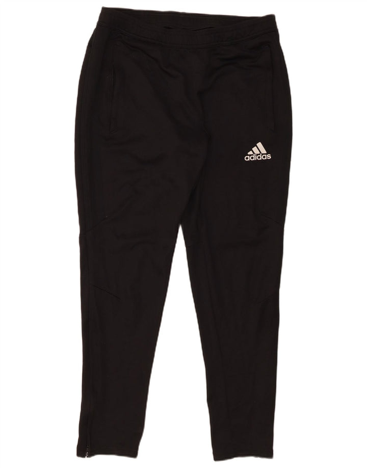 Adidas Mens Climacool Tracksuit Trousers Medium Black Polyester