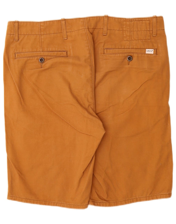 LEVI'S Mens Chino Shorts W34 Large Brown Cotton