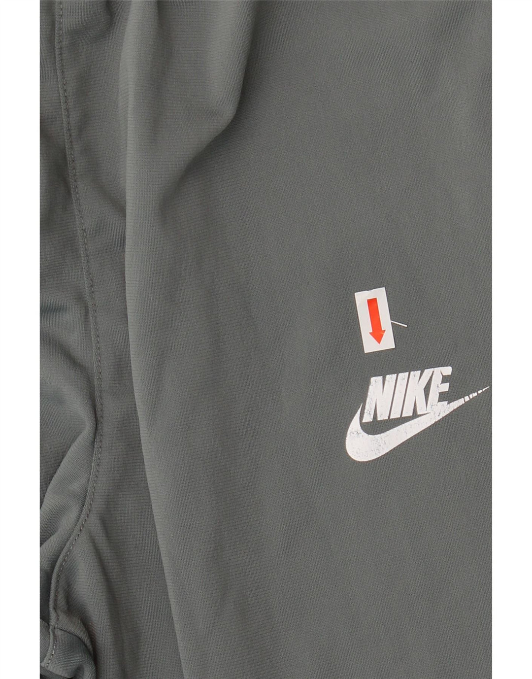 NIKE Boys Tracksuit Trousers Joggers 13-14 Years XL Grey Polyester