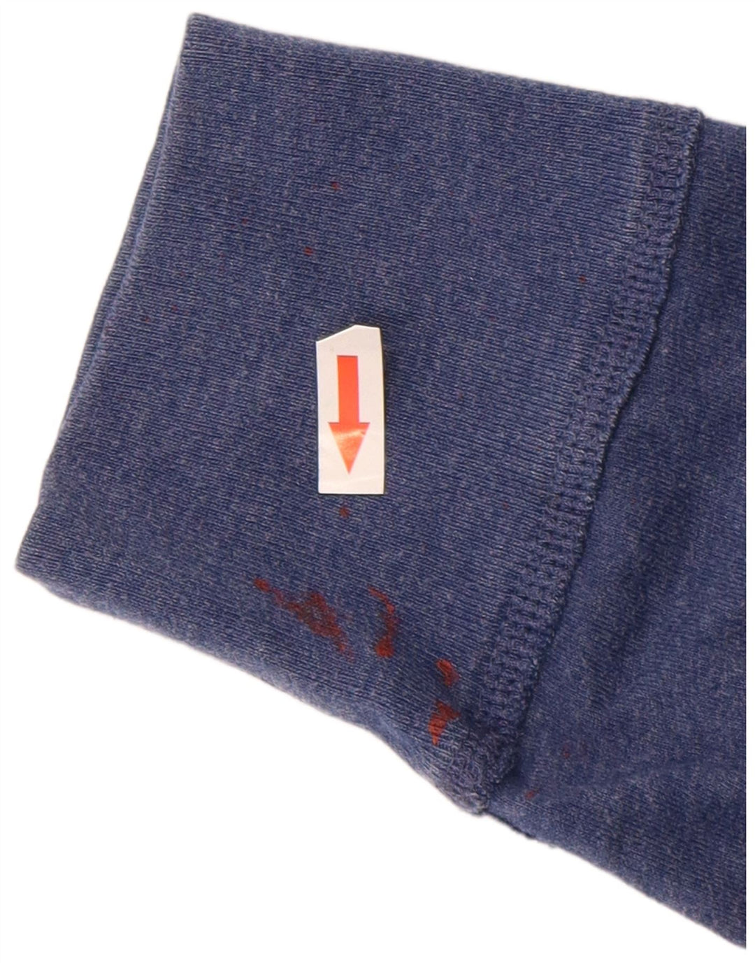 J. Crew Mens Top Long Sleeve Large Navy Blue Cotton