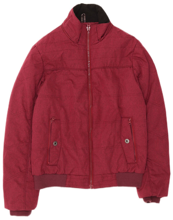 Chiemsee Mens Bomber Padded Jacket UK 38 Medium Pink