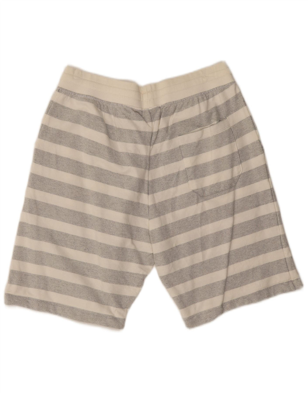 Zara Mens Sport Shorts XL Grey Striped Cotton