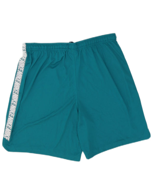 Nike Mens Dri Fit Graphic Sport Shorts 2XL Blue Polyester