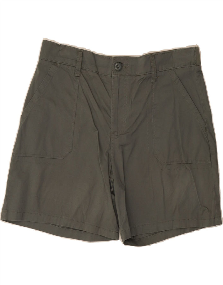 LEE Womens Chino Shorts US 12 Large W34 Grey Cotton Vintage Lee and Second-Hand Lee from Messina Hembry 