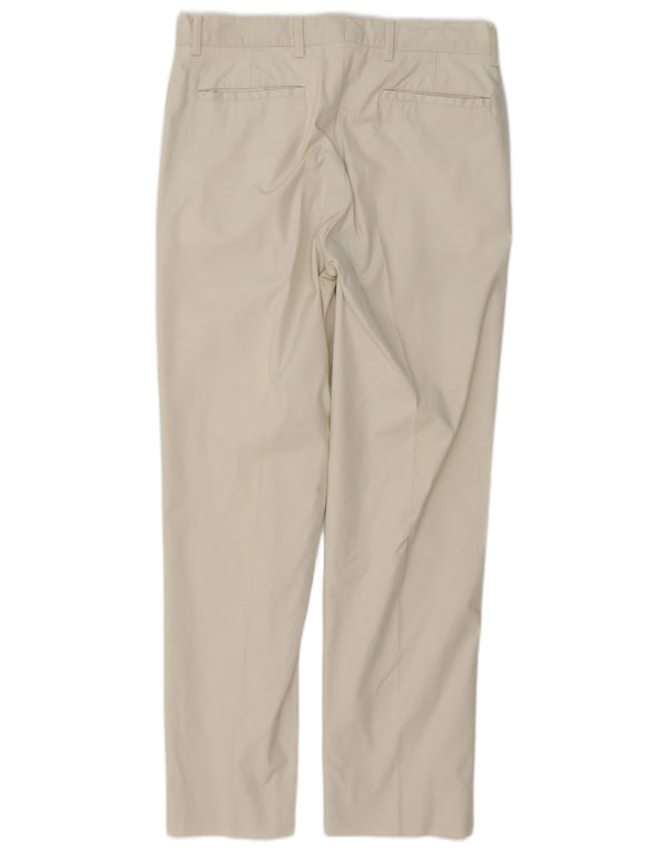 Armata Di Mare Mens Straight Chino Trousers IT 46 Small W32 L29 Beige