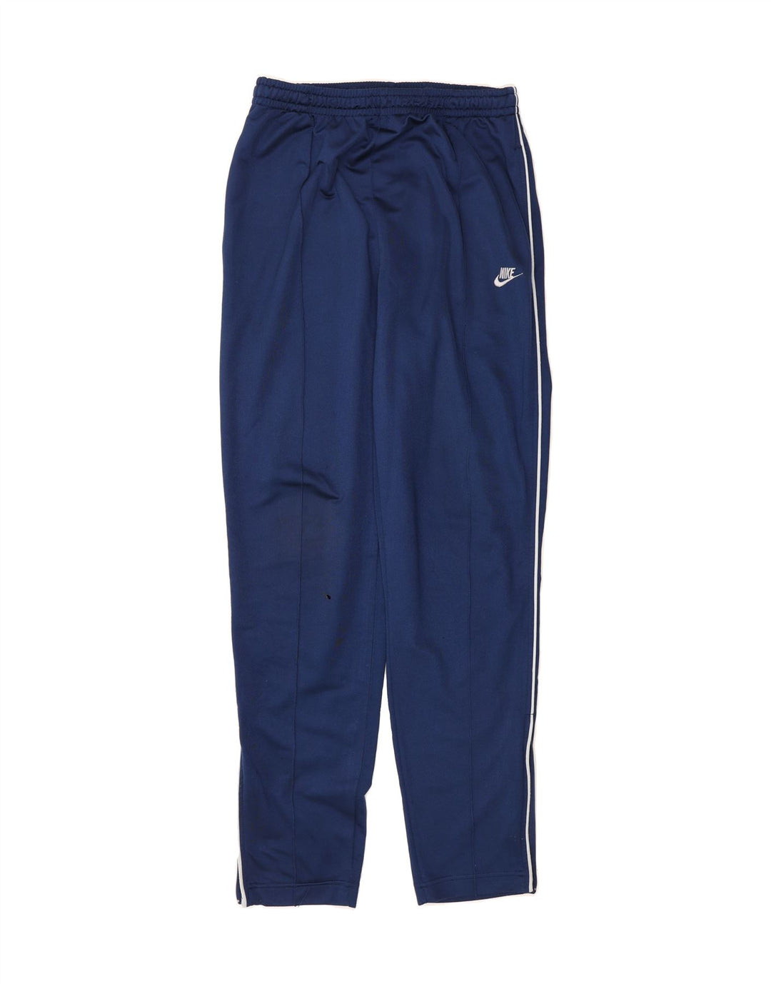 NIKE Mens Tracksuit Trousers UK 41/43 Large Navy Blue Polyester Vintage Nike and Second-Hand Nike from Messina Hembry 