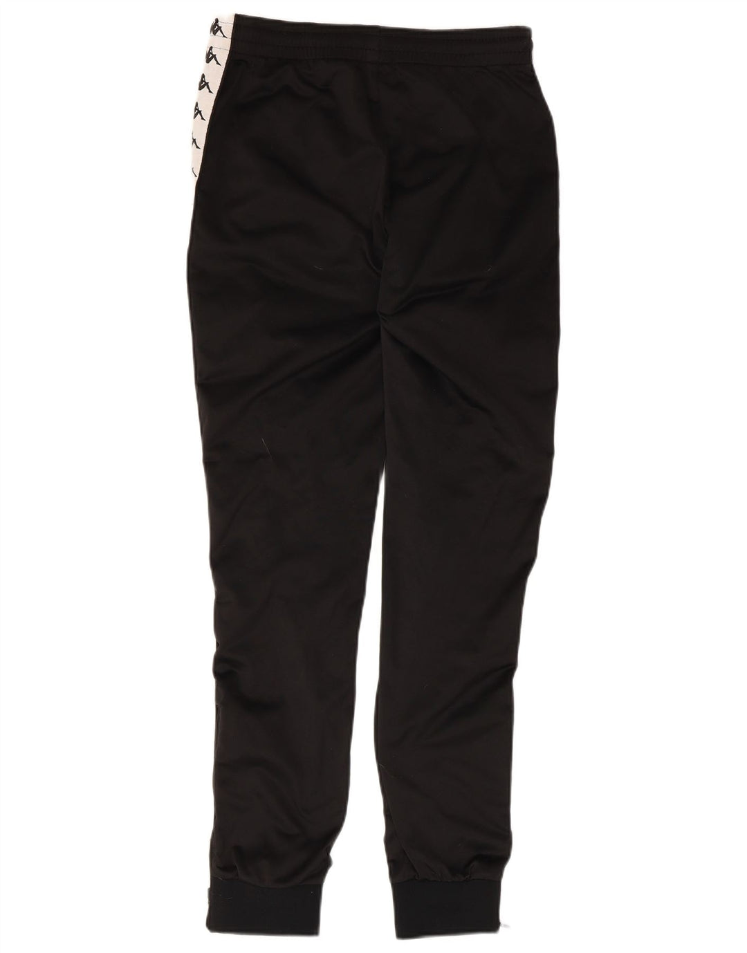 KAPPA Womens Tracksuit Trousers Joggers UK 14 Medium Black Colourblock